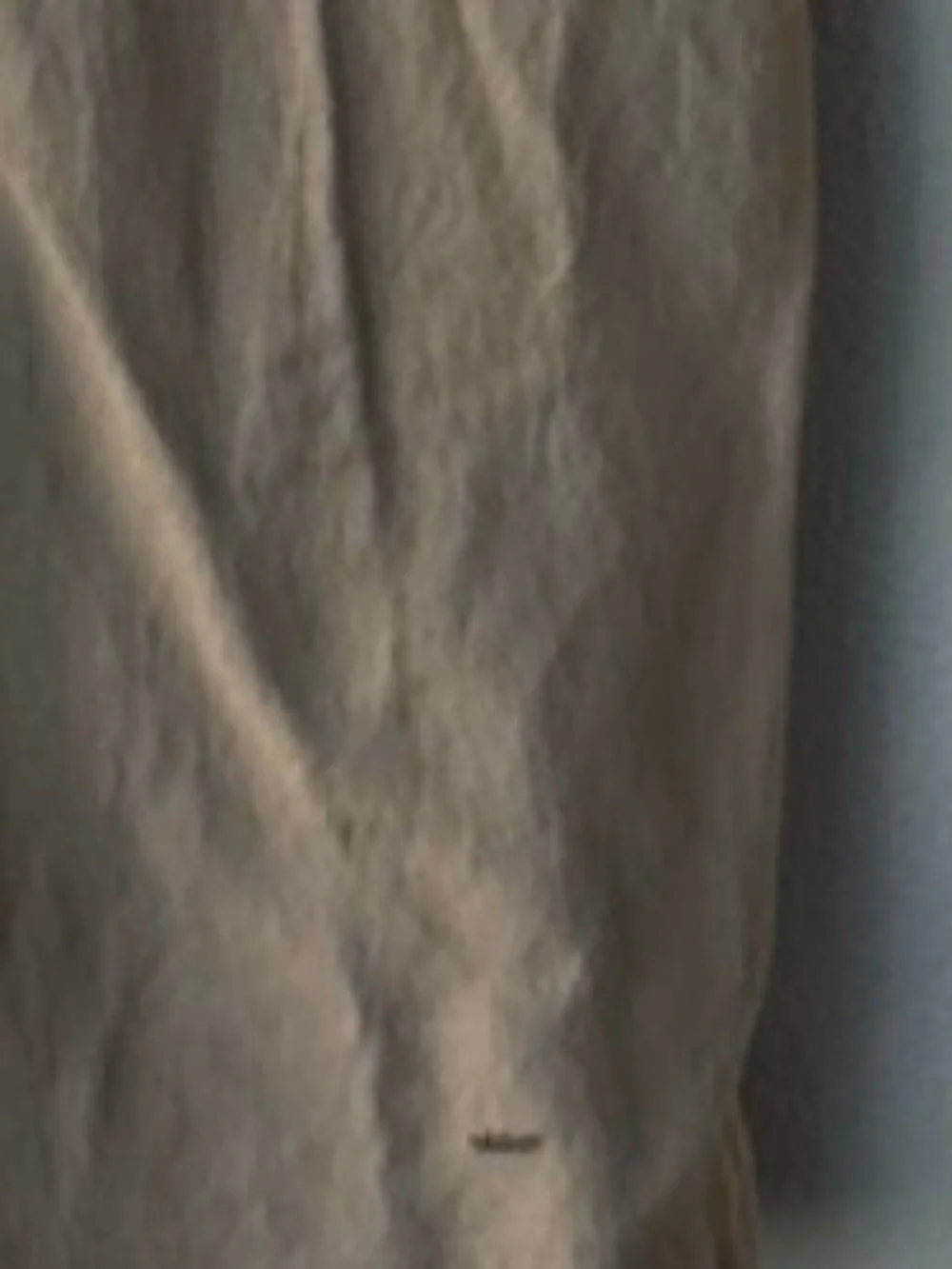Massimo Dutti Beige Drawstring Pants Relaxed Tapered Minimalist Chic